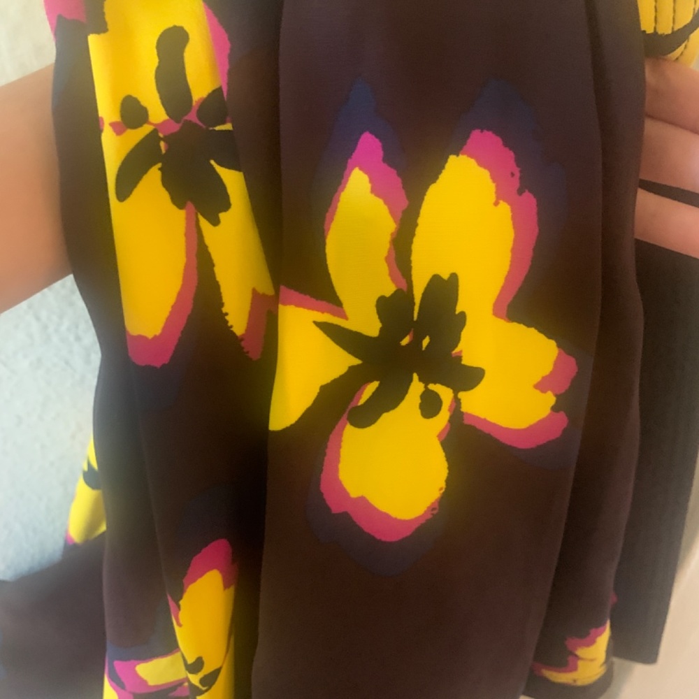 A.L.C. Floral Dress 100% silk